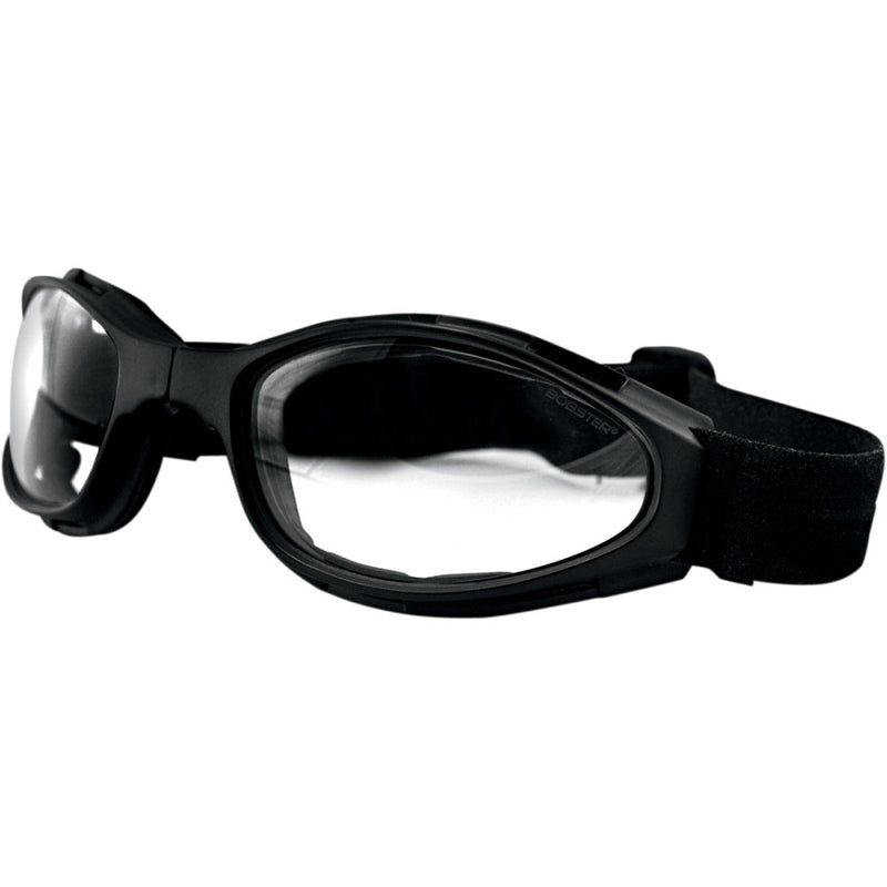 BOBSTER Crossfire Goggle - Matte Black - Clear Lens BCR002