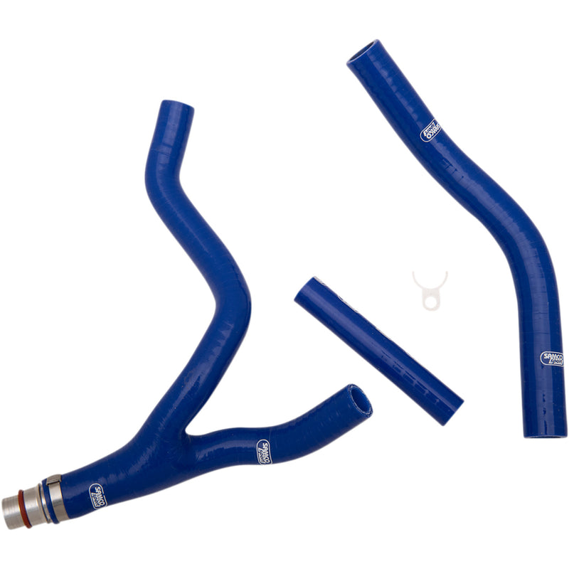 Moose Racing Race Fit Radiator Hose Kit - Blue - Yamaha YAM-64-BL