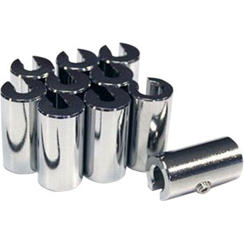 No-Mar Wheel Weights - 1-1 / 4 Oz - Chrome - 10 Pack