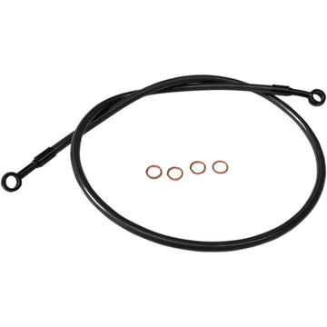 LA Choppers Midnight Brake Line - Stock - Scout LA-8400B08M