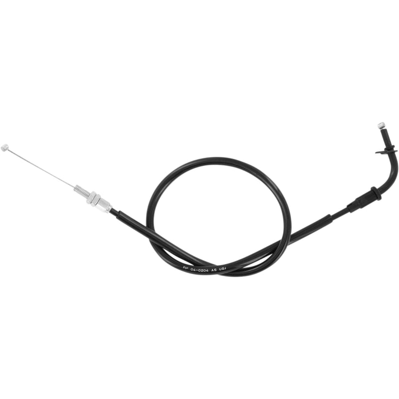 MOTION PRO Black Vinyl Throttle Cable - Pull - Suzuki 04-0204 by Motion Pro