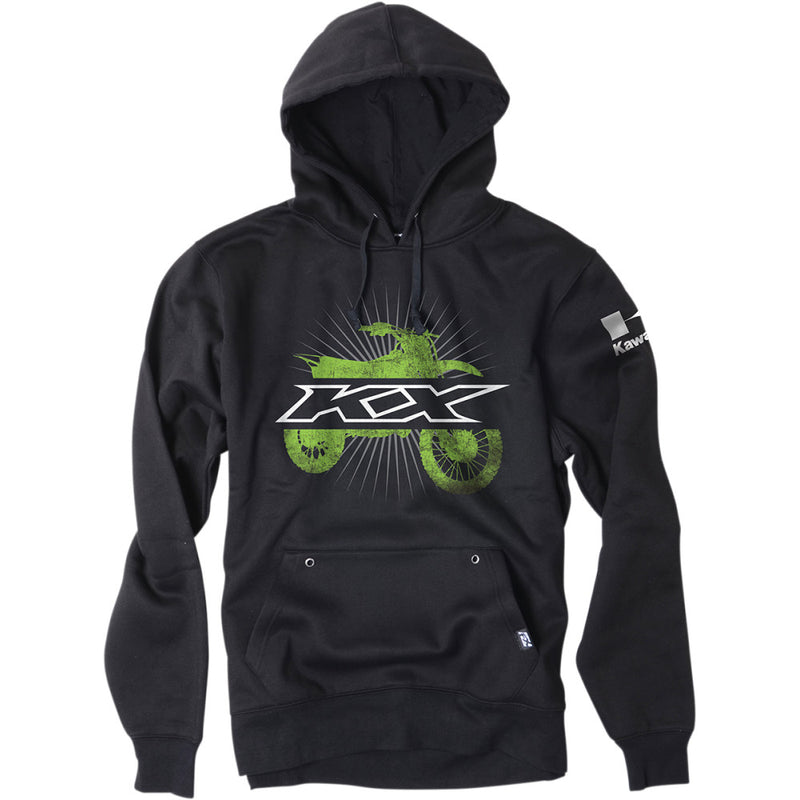 FACTORY EFFEX Youth Kawasaki Hoodie - Black - Small 19-83120