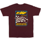 FMF Metalworks T-Shirt - Maroon - Medium SU24118901MRNMD