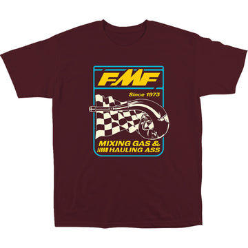 FMF Metalworks T-Shirt - Maroon - Medium SU24118901MRNMD