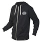 Fasthouse Forge Hooded Zip Up Black - Medium