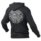 Fasthouse Forge Hooded Zip Up Black - Medium