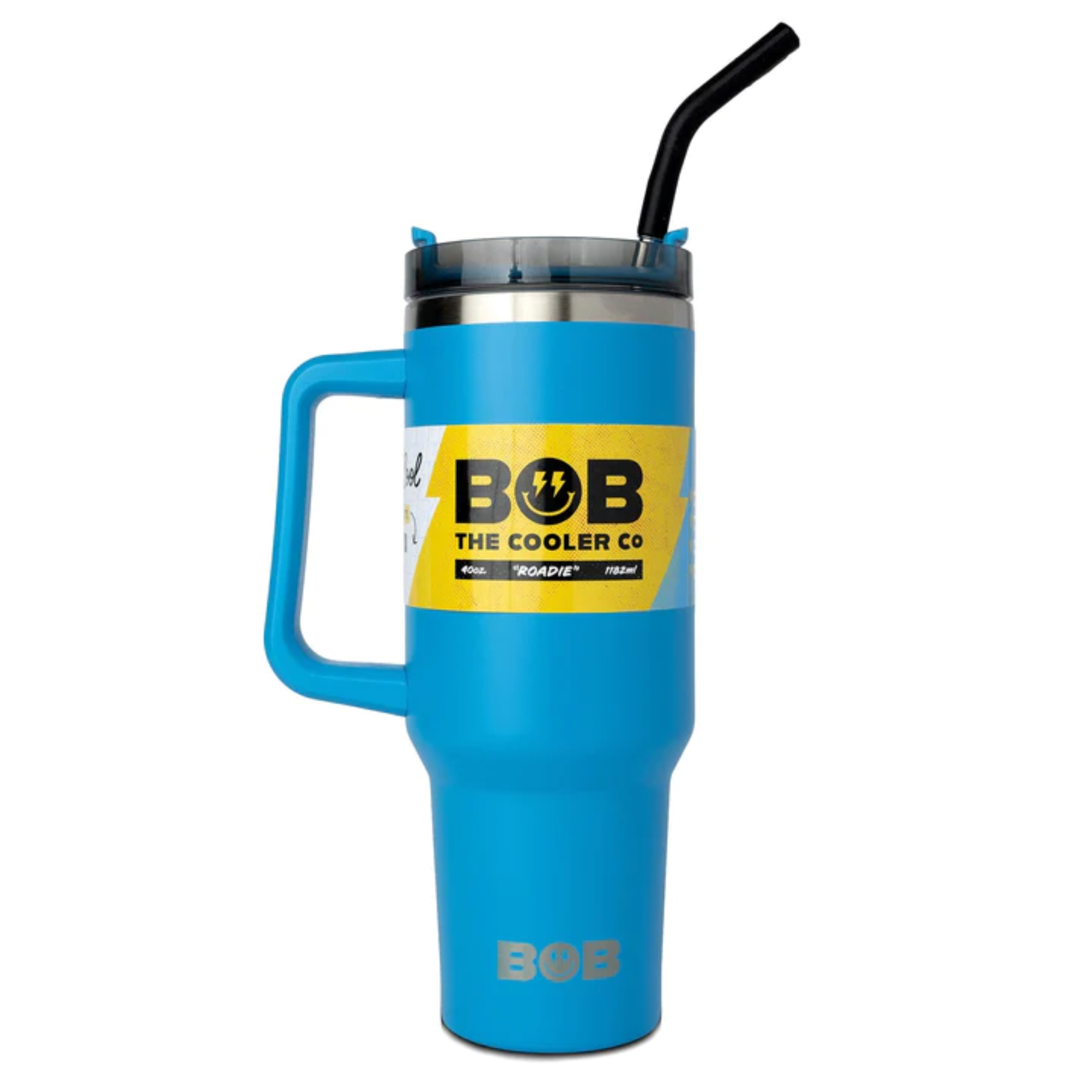 BOBs 40OZ TUMBLER with Straw and Handle by BOB The Cooler Co