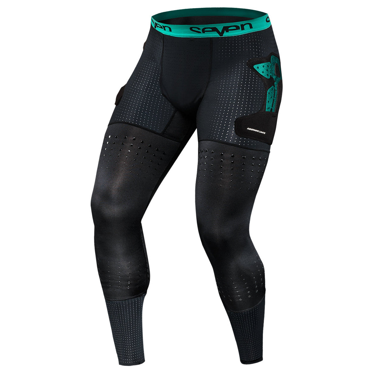 YOUTH FUSION COMPRESSION PANT - BLACK