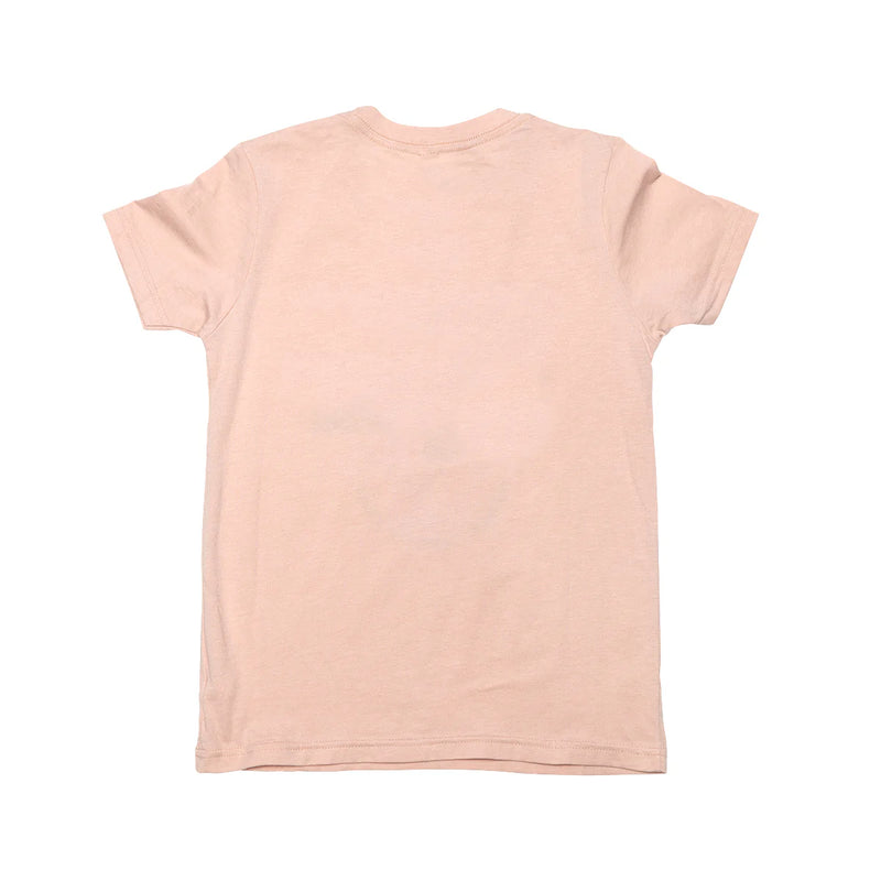 Fasthouse Girls Flourish Tee - Heather Peach - YX-Large