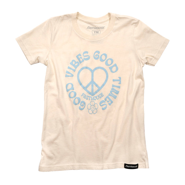 Fasthouse Girls Youth Spunk SS Tee Natural YM