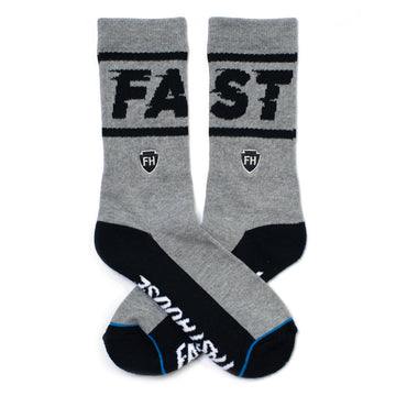 Bronson Sock - Grey/Black