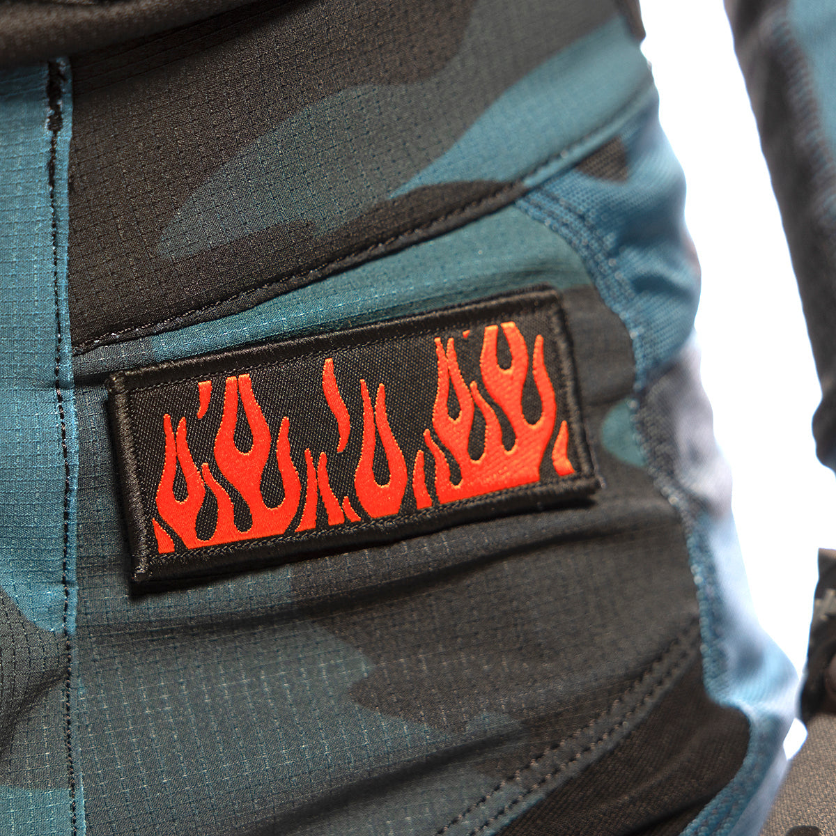 Fasthouse Grindhouse Bereman Pant Blue/Camo 34