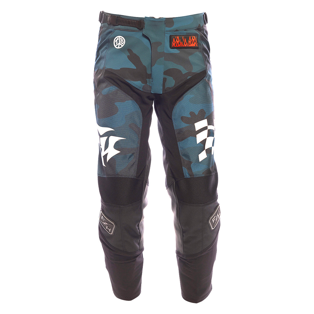 Fasthouse Grindhouse Bereman Pant Blue/Camo 34