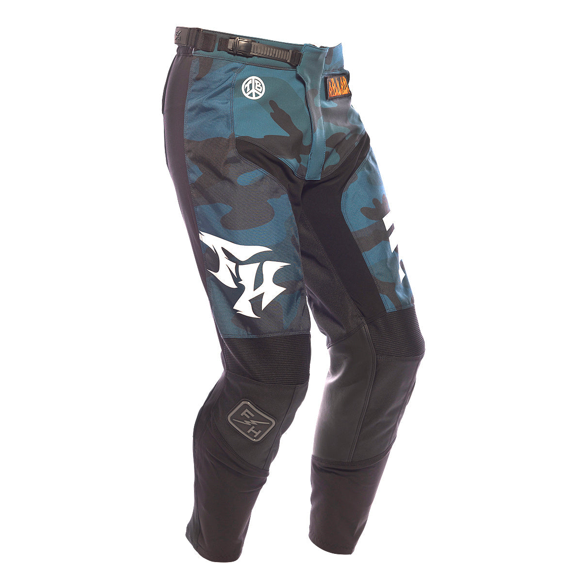 Fasthouse Grindhouse Bereman Pant Blue/Camo 34