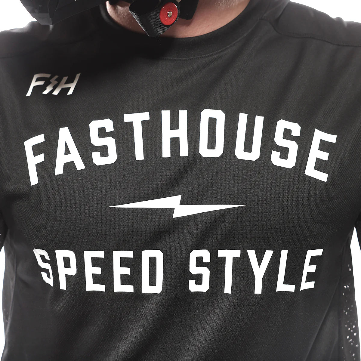 Fasthouse Grindhouse Grit Jersey Black - XXX-Large
