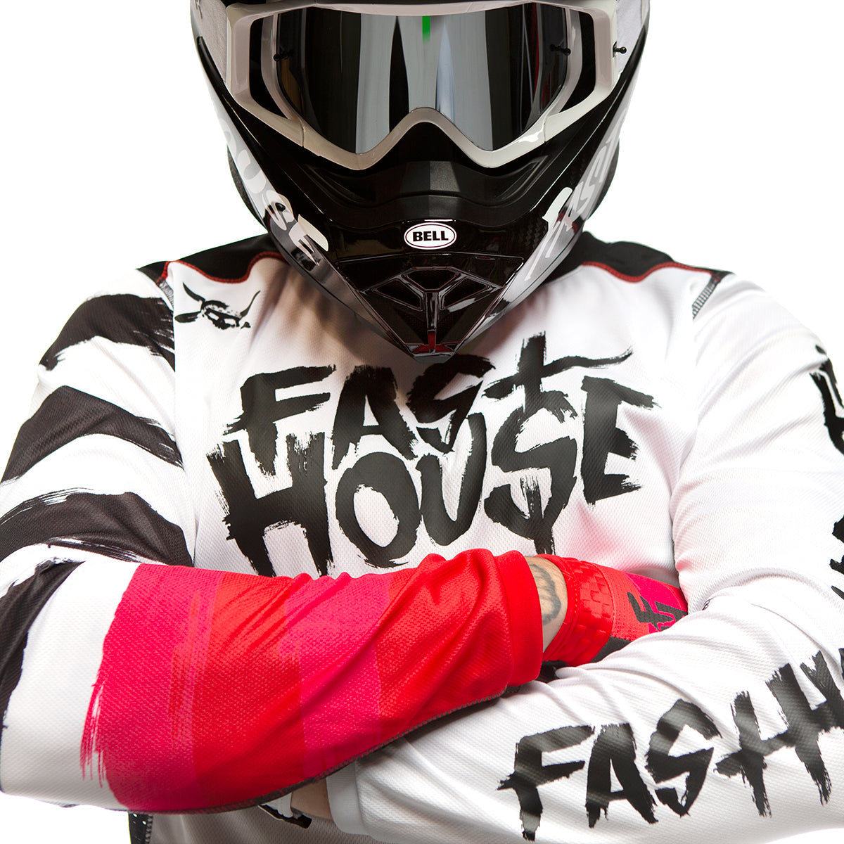 Fasthouse Jester Jersey White SM