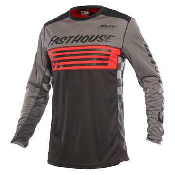 Fasthouse Grindhouse Omega Jersey Grey/Black 2X