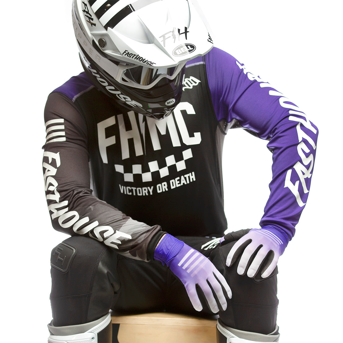 Fasthouse Grindhouse Royal Jersey Purple/Black M