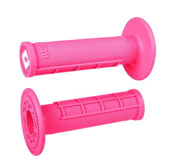 ODI Ruffian Half Waffle Grips Pink