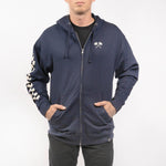 FastHouse Haven Hooded Zip-Up Navy 2XLG