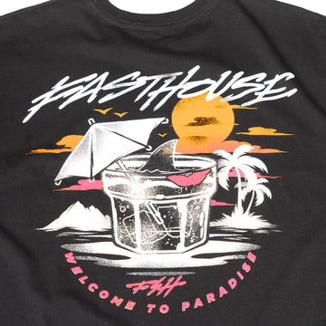 Fasthouse Hideout Tee Black X-Large