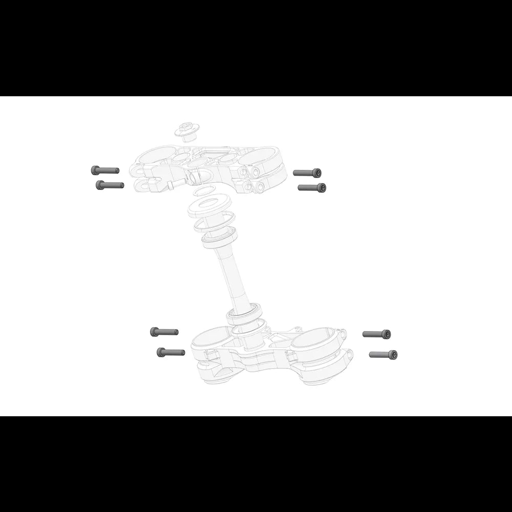 Triple Clamp Fork Bolts M8x40