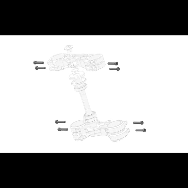 Stark Varg Triple Clamp Fork Bolts M8x40