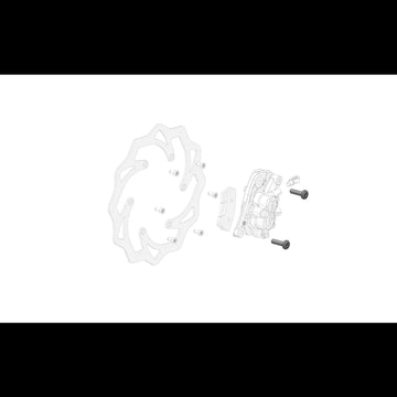 Front Brake Caliper Screw