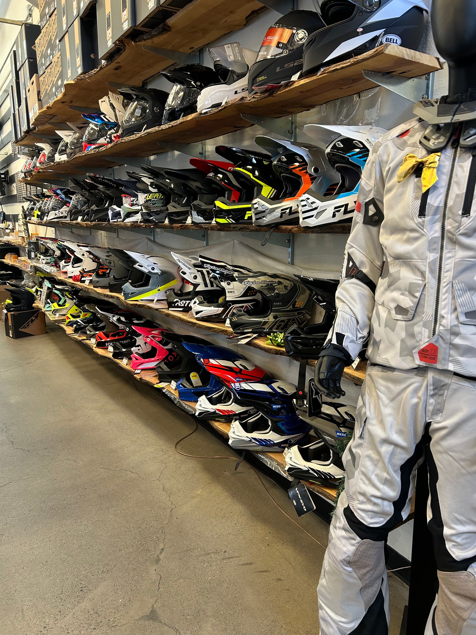 Casual apparel and shop merchandise at Sisters Moto