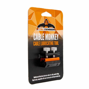 TruTension Cable Monkey cable lubricating tool packaging on a white background