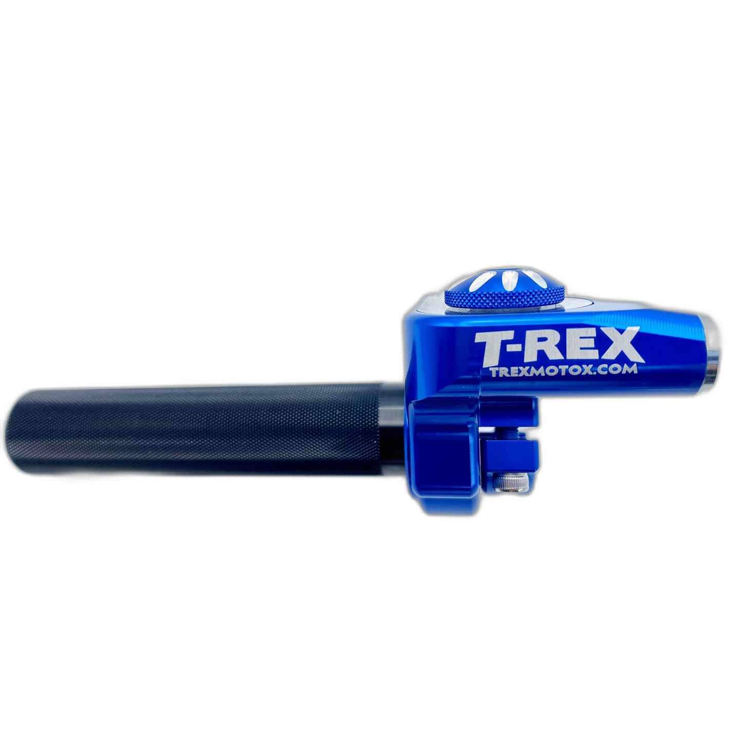 T-Rex Race Spec Billet Throttle for All Sherco 2- Stroke and 4- Stroke Motorcycles Blue