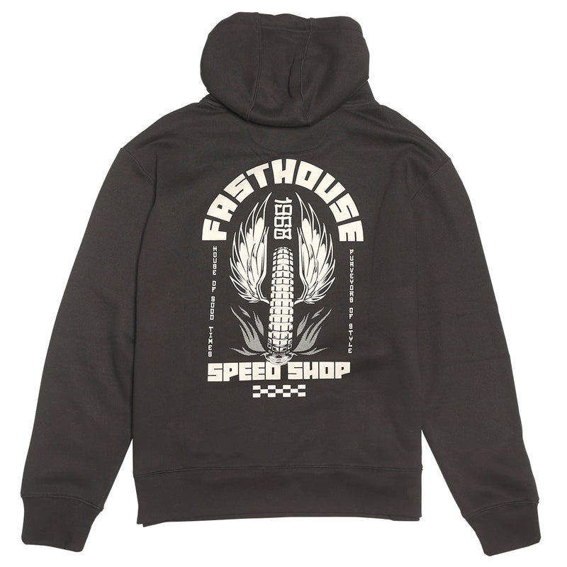 Fasthouse Iron Steed Hooded Pullover Black