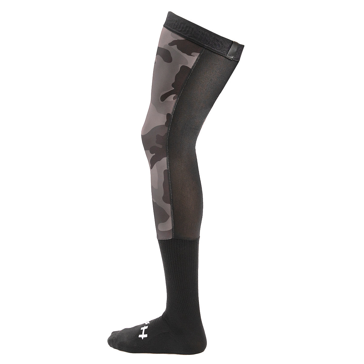 Fasthouse Elrod Legacy Knee Brace Sock Black / Camo SM/MD
