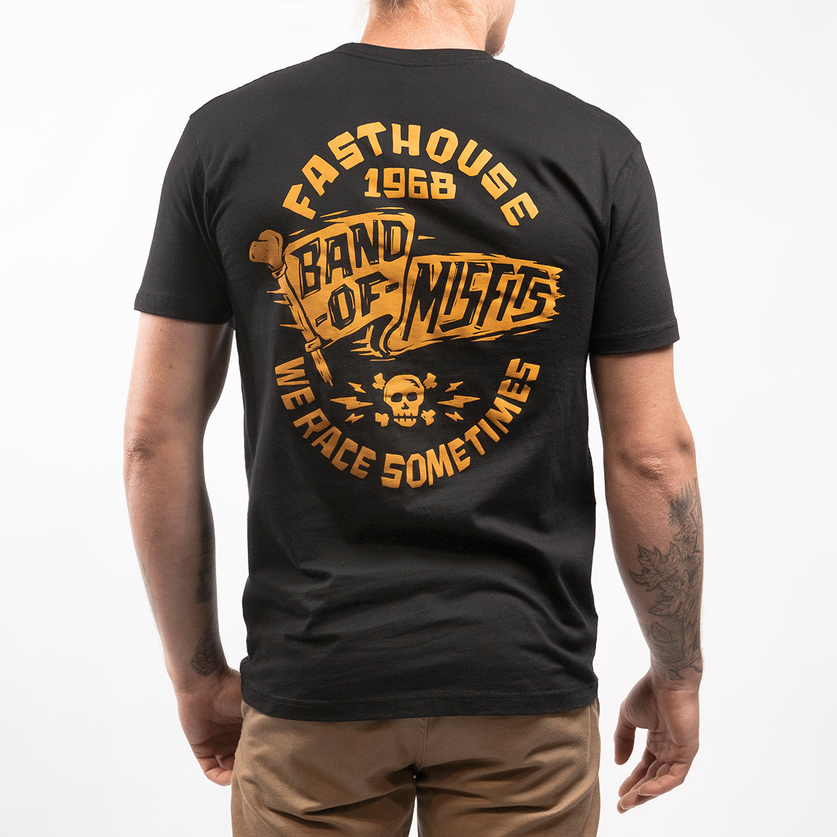 Fasthouse Marauder Tee, Black 2XL