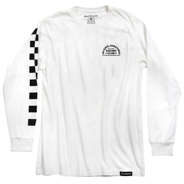 Members Only Long Sleeve Tee - White