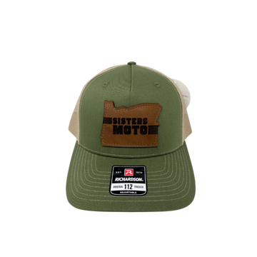 Sisters Moto Hat - Richardson 112FP Five Panel Trucker