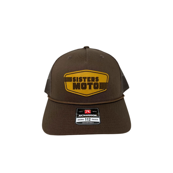Sisters Moto Hat - Richardson 112FPR Five Panel With Rope