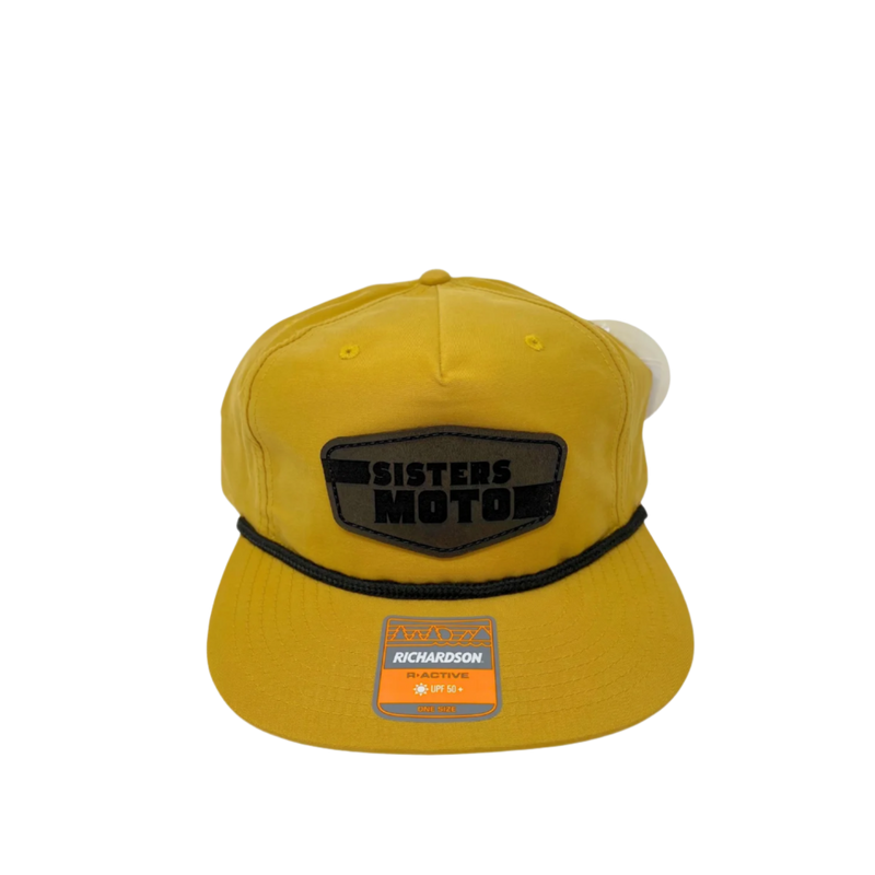 Sisters Moto Hat - Richardson 256 Umpqua Nylon Pinch Front Flatbill