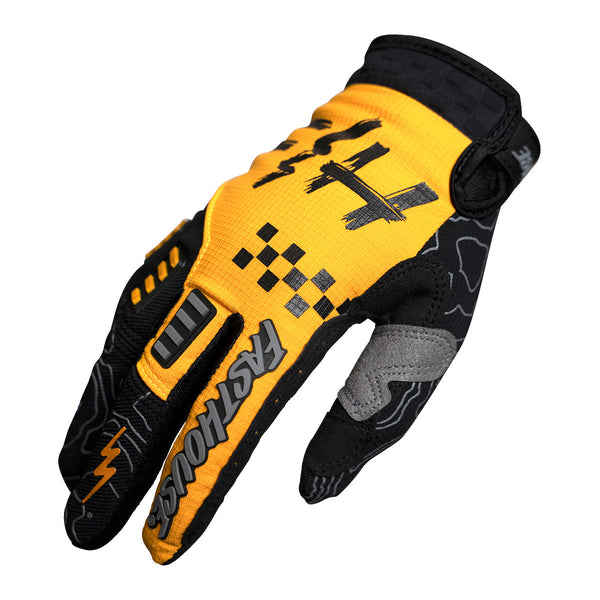 Fasthouse Off-Road Glove Black/Amber - Medium