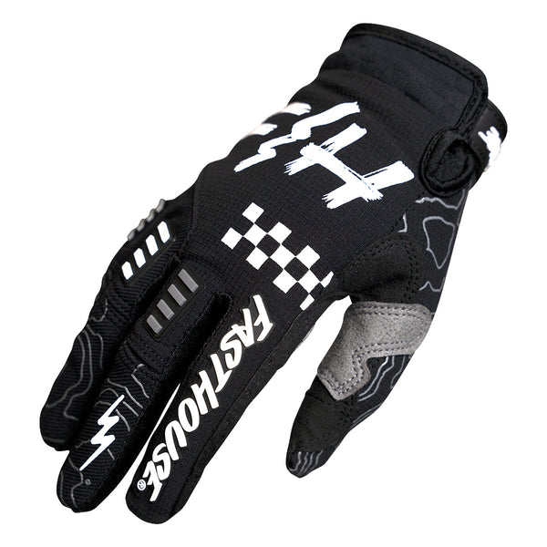 Fasthouse Off-Road Glove Black/White - X Large
