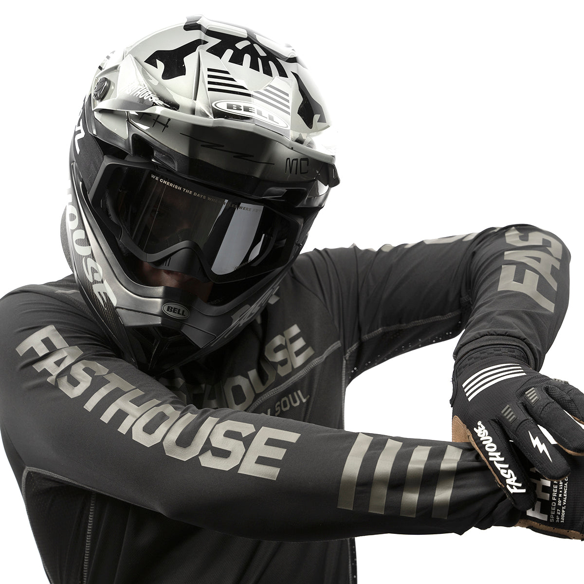 Off-Road Sand Cat Jersey - Black/Black