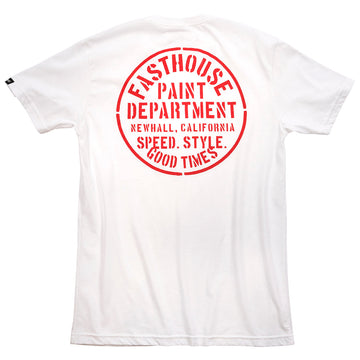 Paint Dept. Tee - White