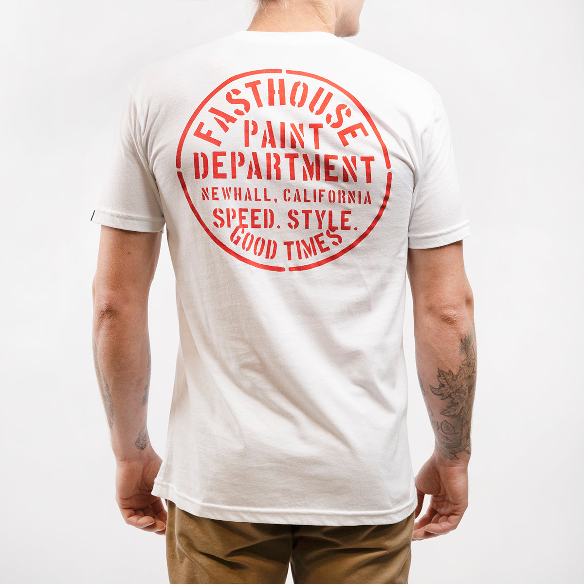 Paint Dept. Tee - White