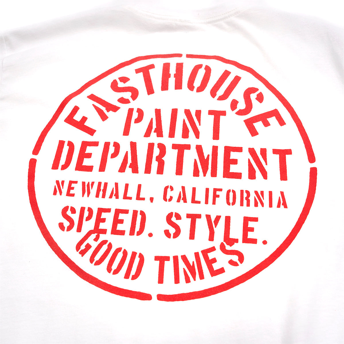 Paint Dept. Tee - White