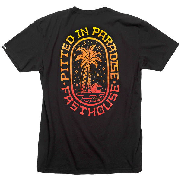 Fasthouse Palm SS Tee  Black  L