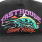 Fasthouse Panama Hat Black