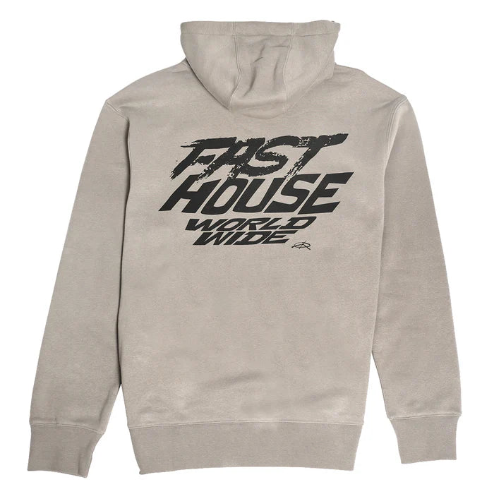 Fasthouse Primer Hooded Pullowver Warm Gray - Medium