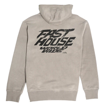 Fasthouse Primer Hooded Pullowver Warm Gray - Medium
