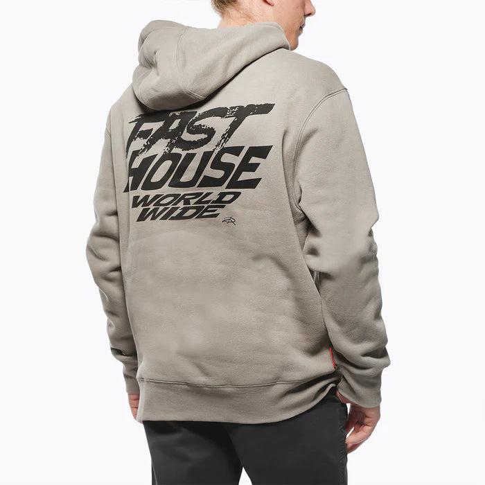 Fasthouse Primer Hooded Pullowver Warm Gray - Medium