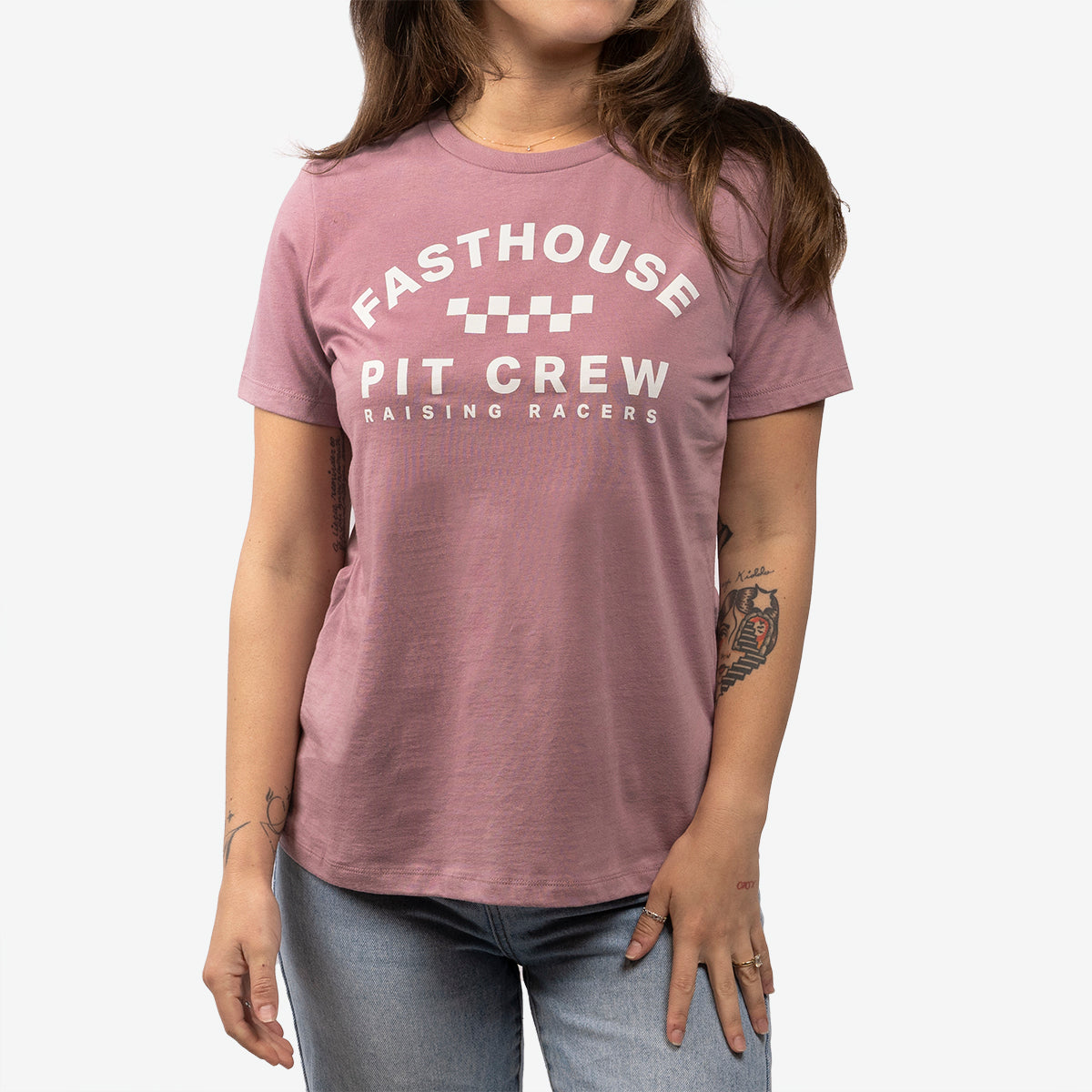 Raising Racers Women's Tee - Orchid